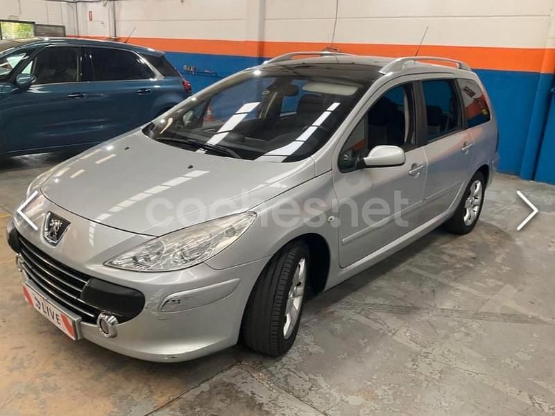 Gris / plata Usado 2007 Peugeot 307 Familiar | 4490 € (Precio justo) - Imagen 1/4