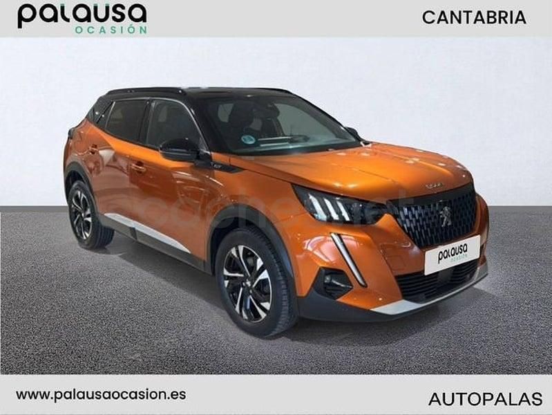 Usado Peugeot 2008 GT 130 CV (95 kW) 2021 Naranja SUV