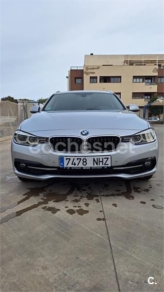 Gris / plata Usado 2017 BMW 320 Familiar | 10.900 € (Super precio) - Imagen 1/4