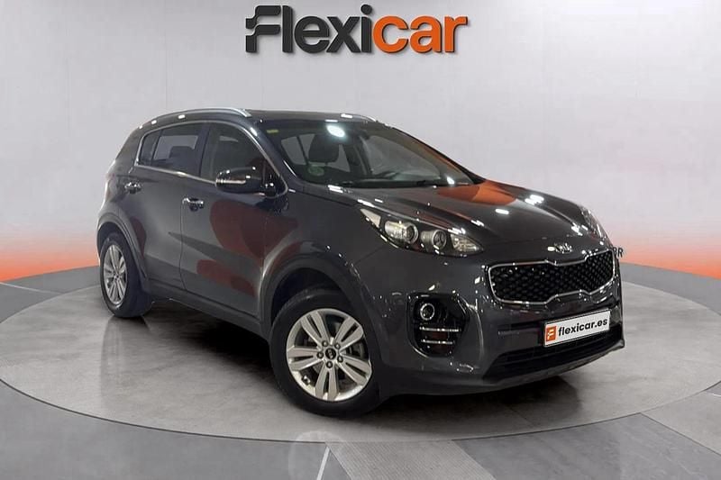 Gris Usado 2017 Kia Sportage SUV | 14.490 € (Precio justo) - Imagen 1/4