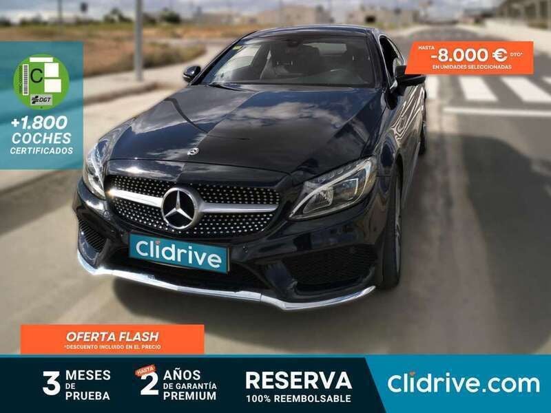 Negro Usado 2017 Mercedes C220 Coupe | 24.590 € (Precio justo) - Imagen 1/3