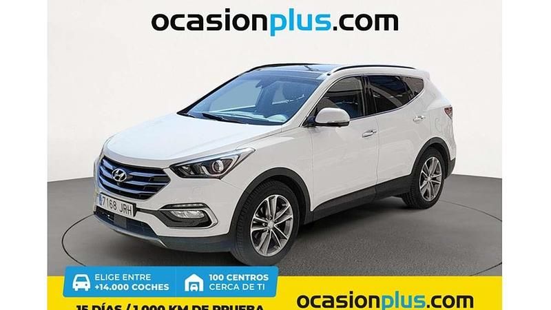 Blanco Usado 2016 Hyundai Santa Fe Style SUV | 22.360 € (Precio justo) - Imagen 1/4
