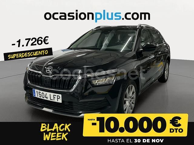 Negro Usado 2020 Skoda Kamiq Ambition SUV | 18.990 € (Precio justo) - Imagen 1/4