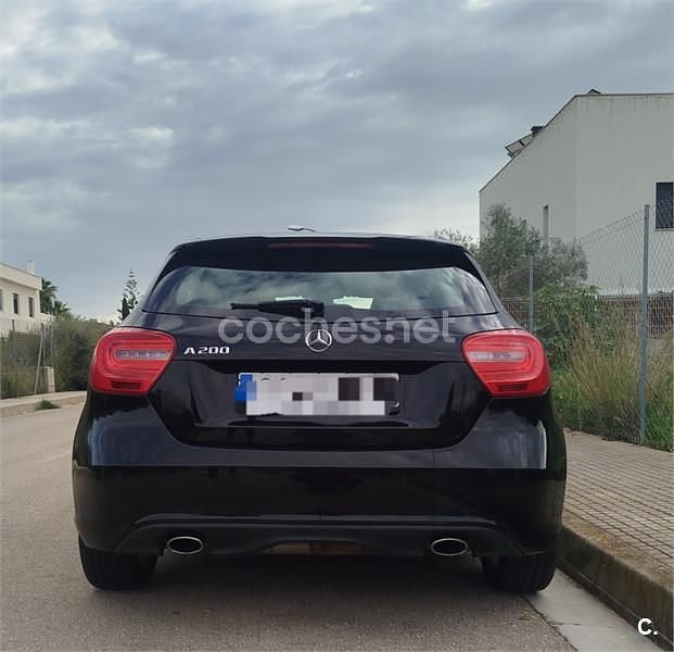 Usado Mercedes A200 Style 156 CV (114 kW) 2014 Negro Berlina