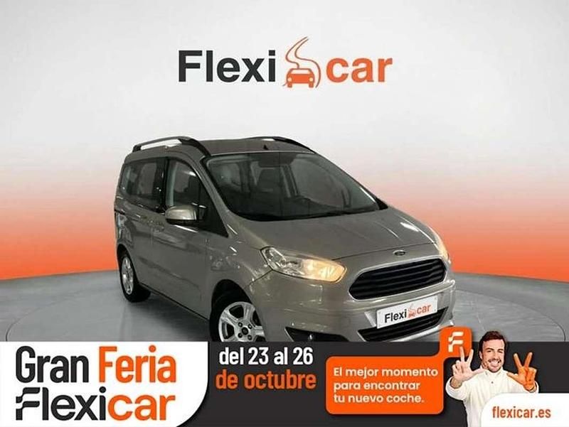 Beige Usado 2015 Ford Tourneo Courier Titanium Monovolumen | 10.390 € (Precio justo) - Imagen 1/4