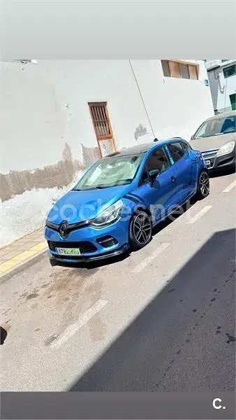 Usado Renault Clio IV GT 120 CV (88 kW) 2013 Azul Berlina