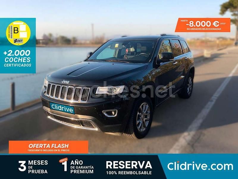 Negro Usado 2014 Jeep Grand Cherokee Limited SUV | 14.490 € (Buen precio) - Imagen 1/4