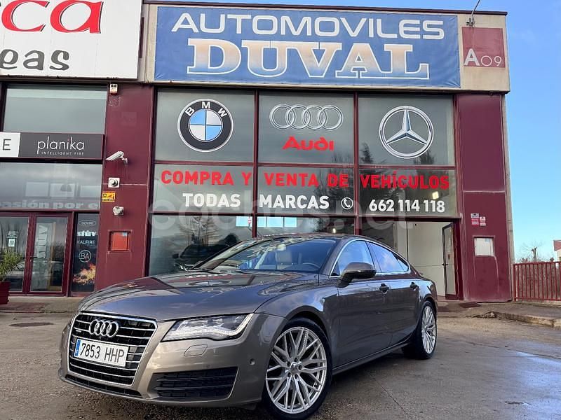Usado Audi A7 Sportback S-Line 204 CV (150 kW) 2011 Azul Utilitario