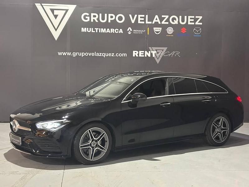 Negro Usado 2021 Mercedes CLA200 Shooting Brake Familiar | 31.990 € (Un poco caro) - Imagen 1/4
