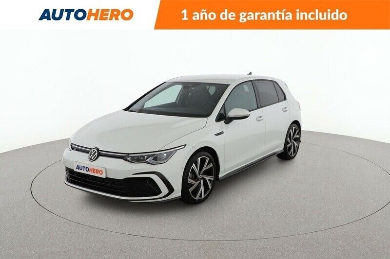 Blanco Usado 2021 VW Golf VIII R-line | 26.699 € (Un poco caro) - Imagen 1/3