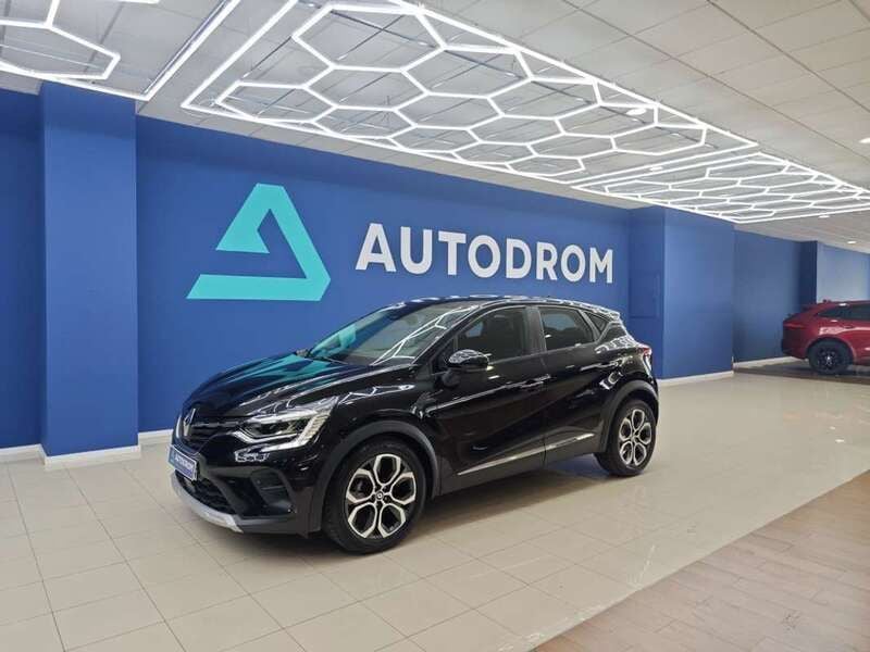 Usado Renault Captur Intens 143 CV (105 kW) 2021 Negro SUV