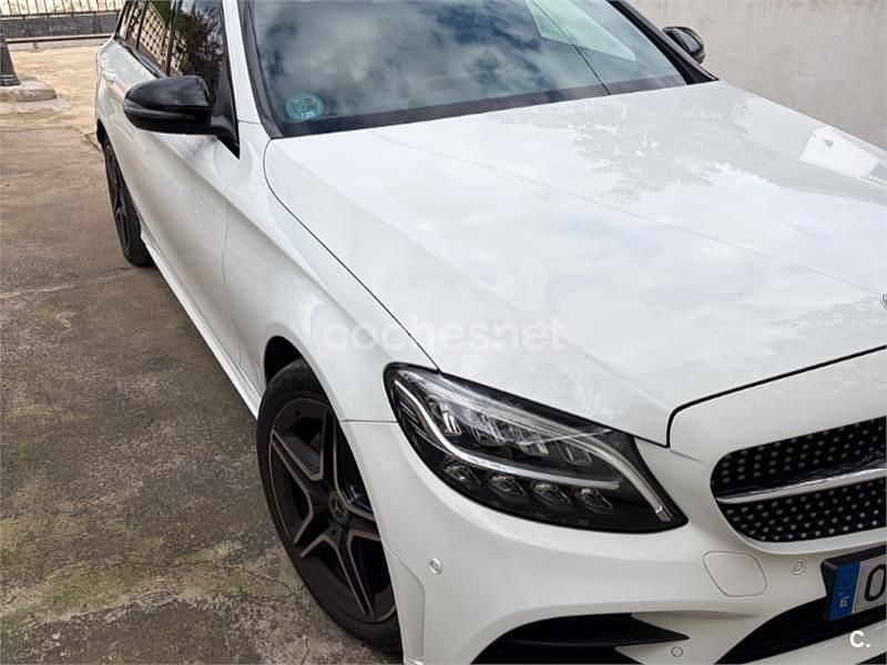 Usado Mercedes C200 160 CV (117 kW) 2020 Blanco Familiar