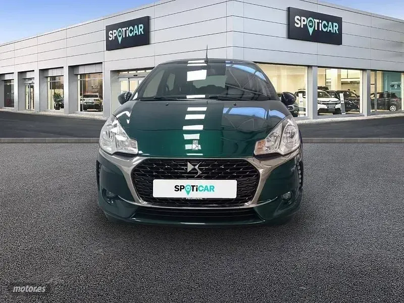 Usado DS Automobiles DS3 Style 100 CV (73 kW) 2017 Verde Utilitario