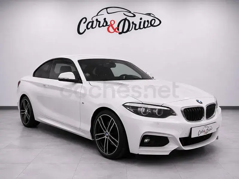 Usado BMW 218 Sport Line 150 CV (110 kW) 2017 Blanco Coupe