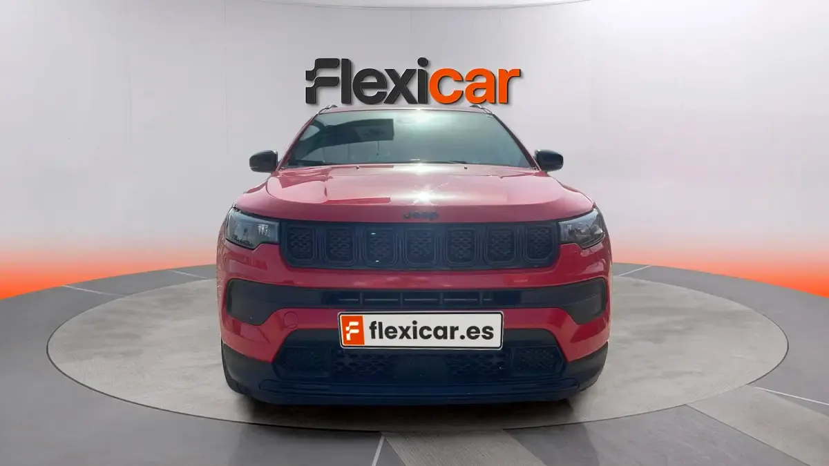 Usado Jeep Compass Night Eagle 131 CV (96 kW) 2022 Rojo SUV