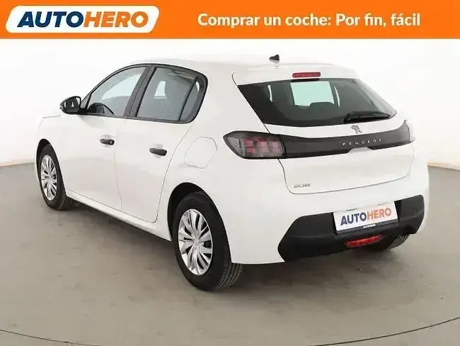 Usado Peugeot 208 75 CV (55 kW) 2020 Blanco Utilitario