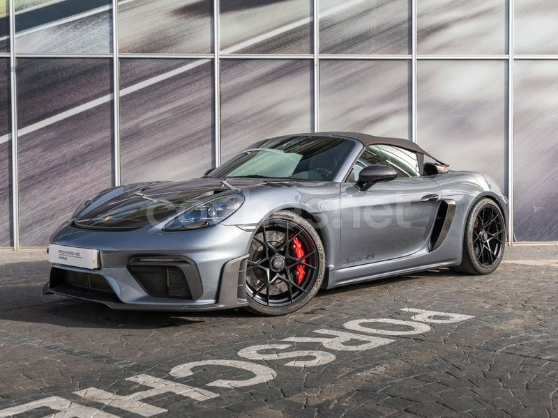 Gris / plata Usado 2024 Porsche Boxster Spyder Descapotable | 182.700 € - Imagen 1/4