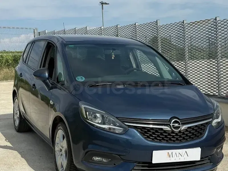 Usado Opel Zafira Tourer Expression 120 CV (88 kW) 2017 Azul Monovolumen