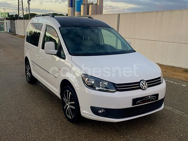 Blanco Usado 2013 VW Caddy Comfortline Monovolumen | 10.500 € (Precio justo) - Imagen 1/4