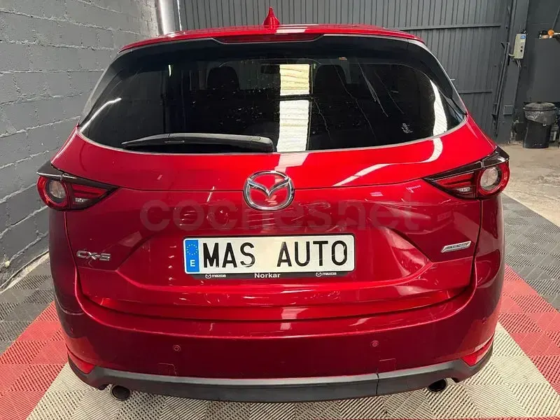 Usado Mazda CX-5 Style 150 CV (110 kW) 2017 Granate SUV