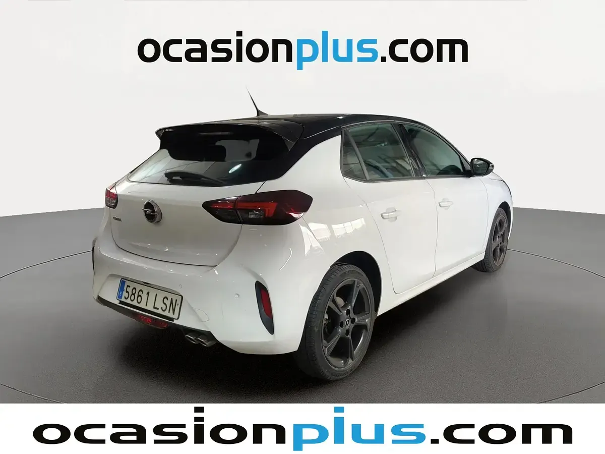 Usado Opel Corsa GS Line 131 CV (96 kW) 2021 Blanco Utilitario