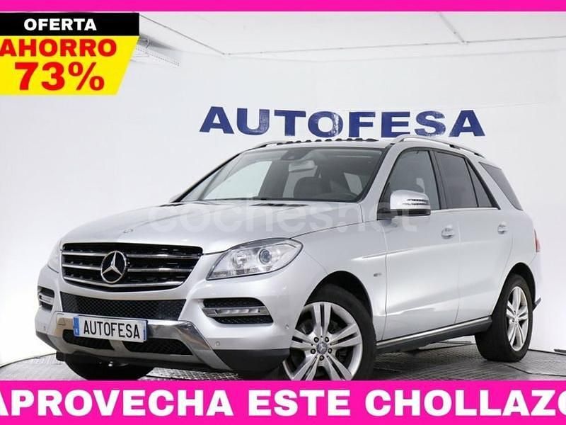 Gris / plata Usado 2011 Mercedes ML250 SUV | 16.950 € (Super precio) - Imagen 1/4