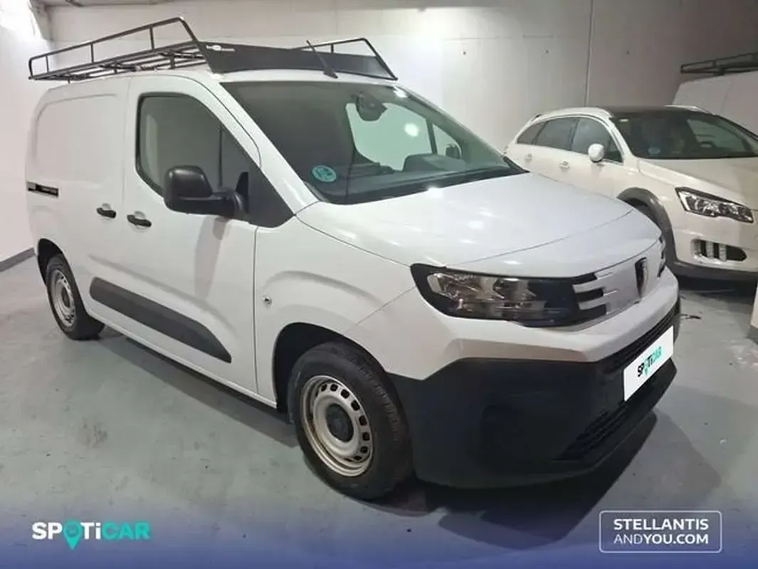 Usado Peugeot Partner 102 CV (75 kW) 2024 Blanco Monovolumen