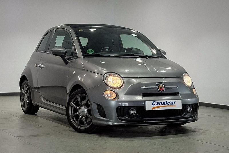 Usado Abarth 500 136 CV (100 kW) 2014 Gris Utilitario