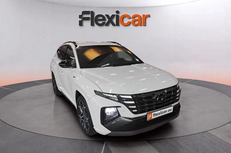 Blanco Usado 2022 Hyundai Tucson SUV | 22.790 € (Precio justo) - Imagen 1/4