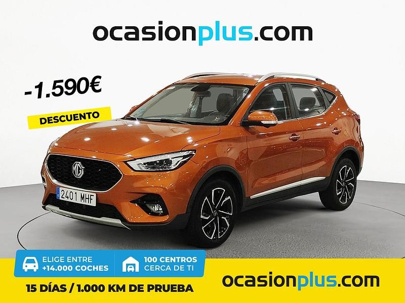 Naranja Usado 2023 MG ZS Luxury Berlina | 17.490 € (Un poco caro) - Imagen 1/4