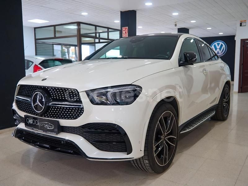 Usado Mercedes GLE400 330 CV (242 kW) 2021 Blanco Coupe