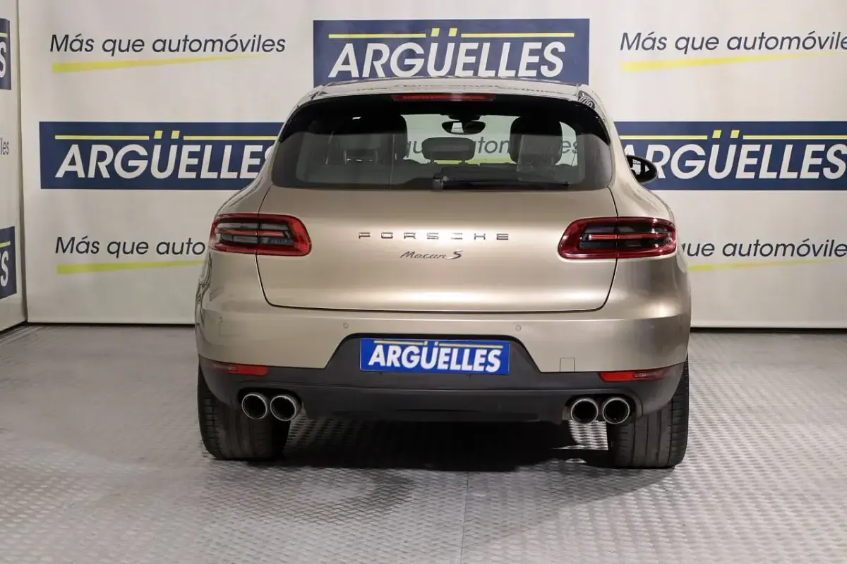 Usado Porsche Macan S Diesel 258 CV (189 kW) 2015 Beige metalizado SUV