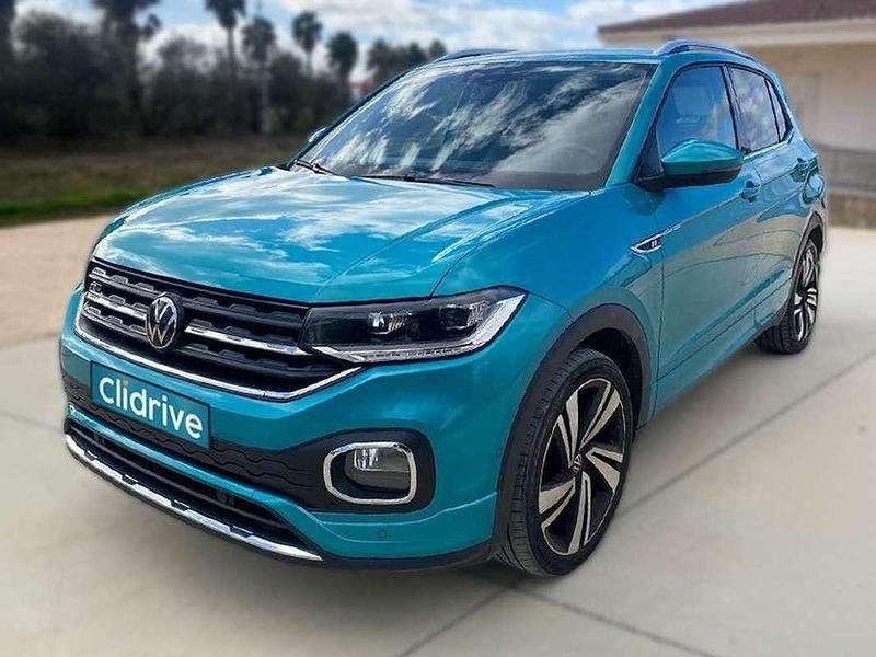 Usado VW T-Cross Advance 110 CV (80 kW) 2023 Verde SUV