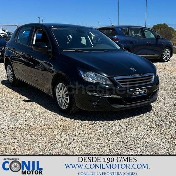 Usado Peugeot 308 Business-Line 100 CV (73 kW) 2016 Negro Berlina