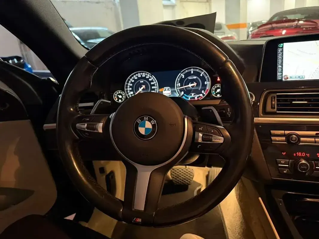 Usado BMW 640 Cabriolet 313 CV (230 kW) 2016 Azul Descapotable