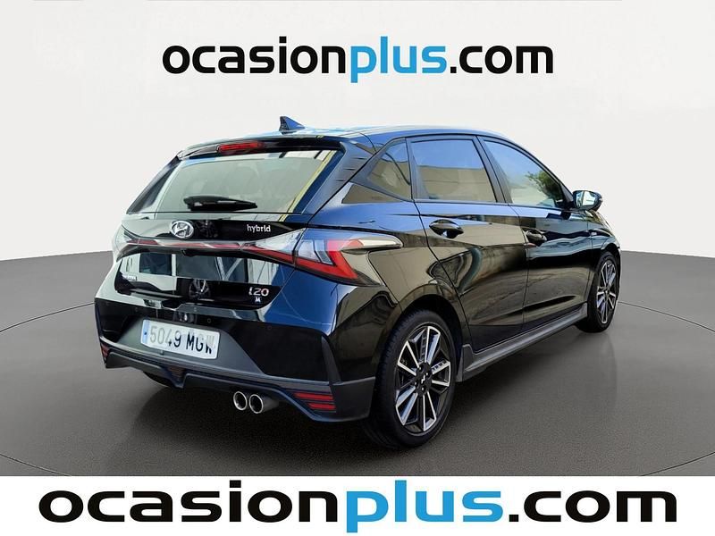 Usado Hyundai i20 N Line 101 CV (74 kW) 2023 Negro Utilitario