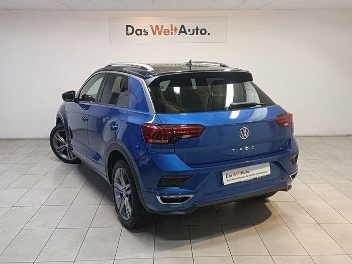 Usado VW T-Roc Sportline 150 CV (110 kW) 2019 Azul SUV