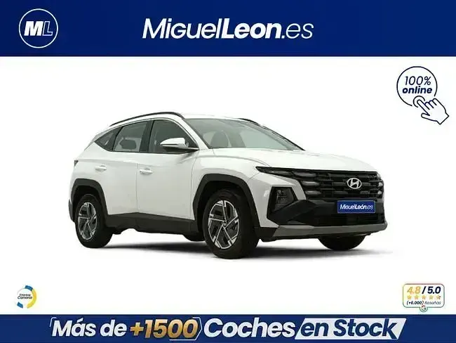 Usado Hyundai Tucson 160 CV (117 kW) 2024 Blanco SUV
