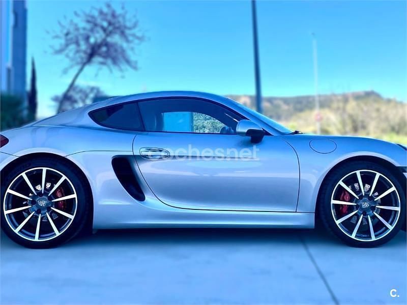 Usado Porsche Cayman 325 CV (239 kW) 2016 Gris / plata Coupe