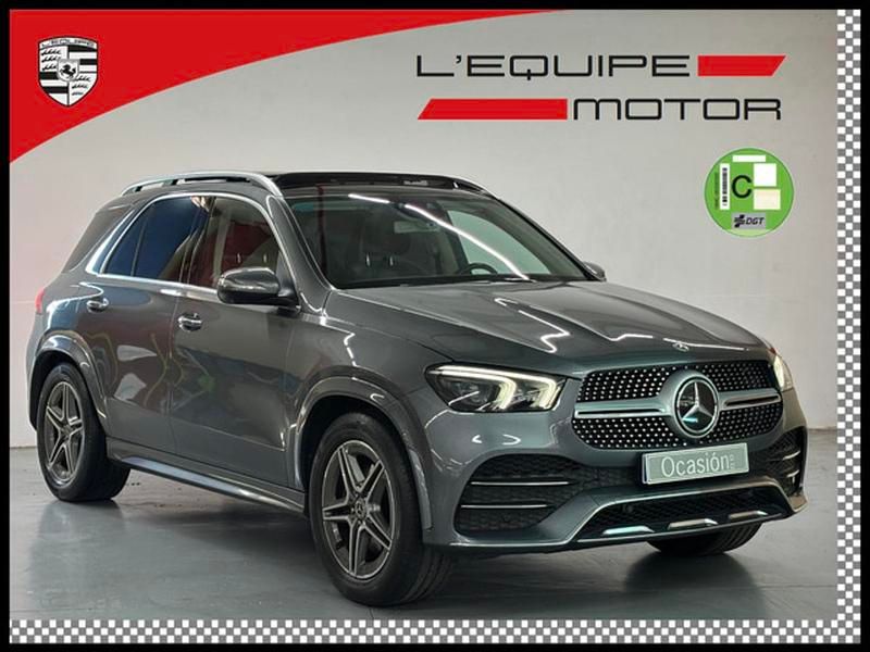 Gris Usado 2019 Mercedes GLE300 SUV | 46.990 € (Precio justo) - Imagen 1/4