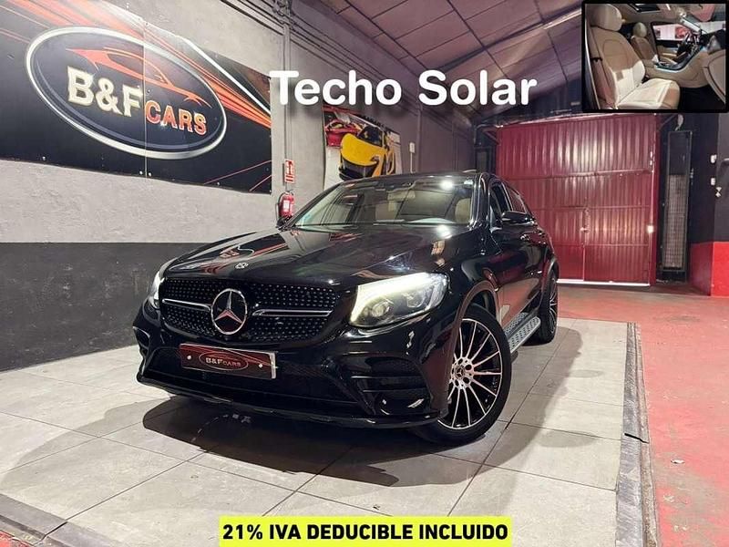 Usado Mercedes GLC250 211 CV (155 kW) 2019 Negro Coupe