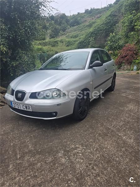 Usado Seat Ibiza 100 CV (73 kW) 2004 Gris / plata Utilitario