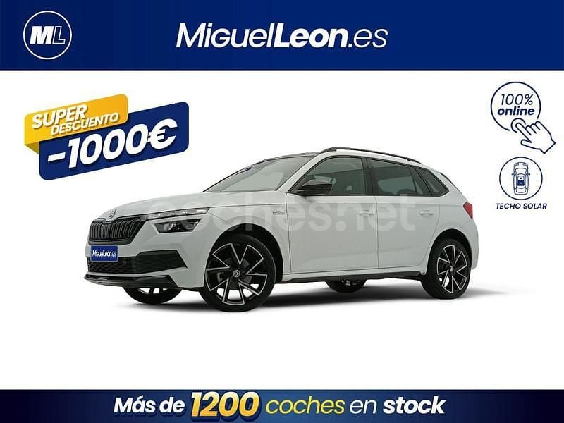 Blanco Usado 2020 Skoda Kamiq Monte Carlo SUV | 20.985 € (Precio justo) - Imagen 1/3