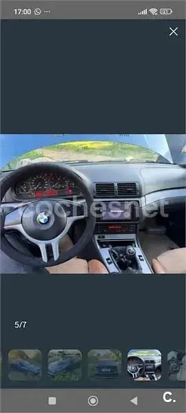 Usado BMW 316 Compact 115 CV (84 kW) 2001 Azul Utilitario