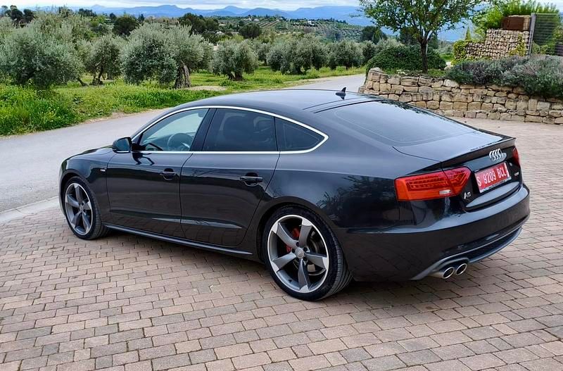 Usado Audi A5 Sportback S-Line 150 CV (110 kW) 2015 Negro Utilitario