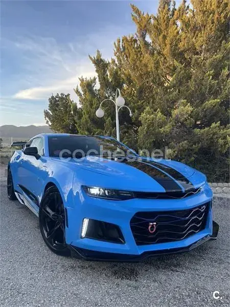 Usado Chevrolet Camaro 432 CV (317 kW) 2015 Azul Coupe