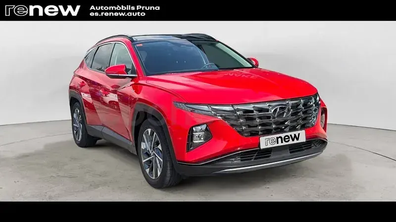 Usado Hyundai Tucson 136 CV (100 kW) 2021 Rojo SUV
