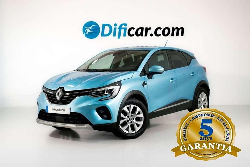 Azul Usado 2021 Renault Captur SUV | 18.490 € (Precio justo) - Imagen 1/4