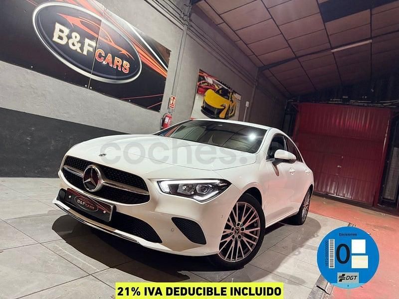 Usado Mercedes CLA250e 218 CV (160 kW) 2022 Blanco Berlina