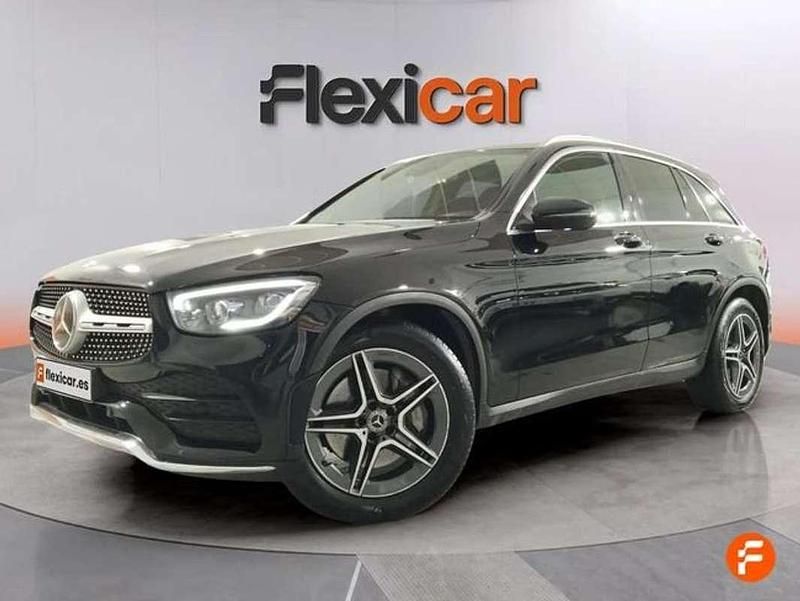 Usado Mercedes GLC220 170 CV (125 kW) 2020 Negro SUV
